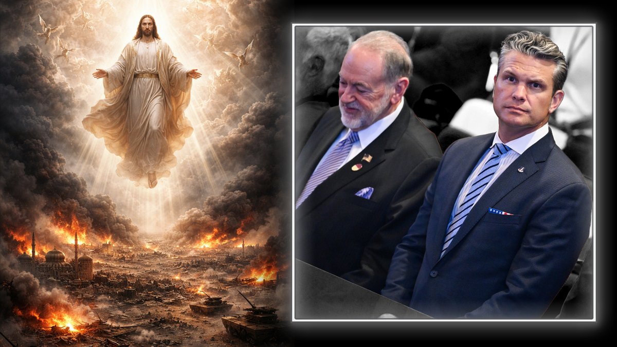REPORT: US Ambassador To Israel Mike Huckabee, War Sec. Pete Hegseth, & Other Top Military Commanders Openly Root For The Iran War To Escalate In A Vain Attempt Trigger Christ's Return & Initiate Armageddon! Alex Jones Presents Scripture That Warns Of False Prophets Who Deceive Many Believers About the Time Of Jesus' 2nd Advent "I've Got Bible Quotes From Matthew With Jesus Saying Anybody Tells You They're Gonna Trigger My Return, They're Of The Anti-Christ!" 🔴WATCH/SHARE THE LIVE X STREAM HERE: