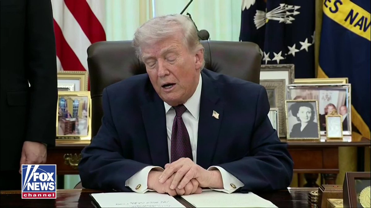 PRESIDENT TRUMP signs "voter integrity" executive order: "It's about voter integrity. We want to have honest voting in our country, because if you don't have honest voting, you can't have really a nation, if you want to know the truth."