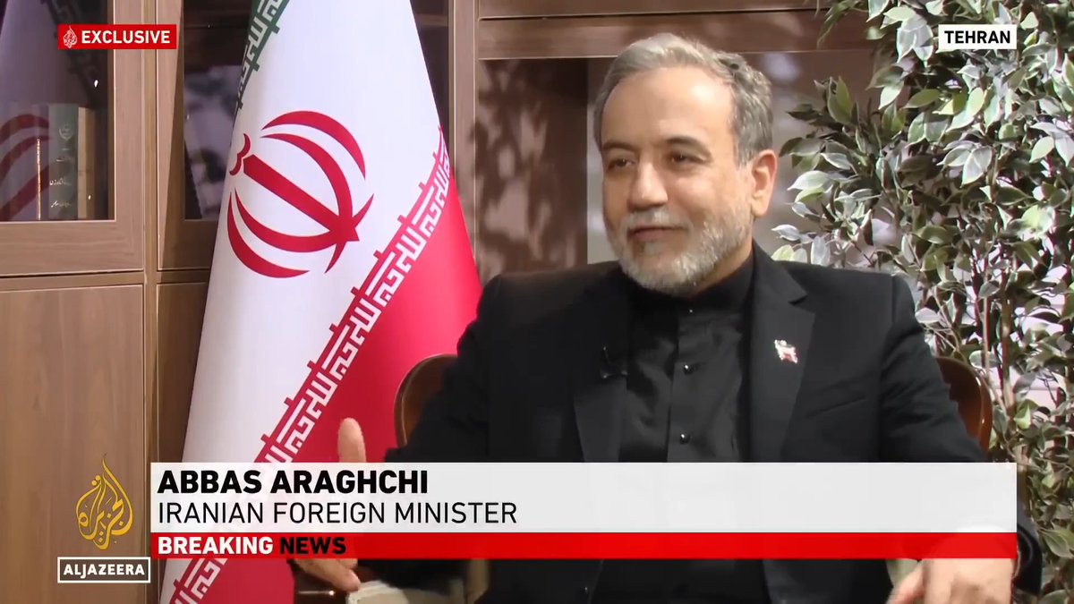 Massive geopolitical shift. Foreign Minister Abbas Araghchi officially declares the Strait of Hormuz is closed to the US and its allies. He confirms it is sovereign territory, not international waters. Washington has completely lost control of global shipping.