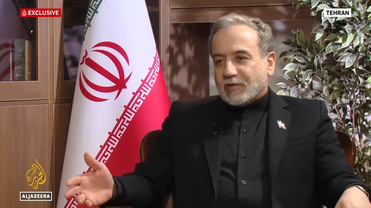 Absolute bombshell. Iran's Foreign Minister goes on Al Jazeera and completely exposes Donald Trump's lie that peace negotiations are going "extremely well." He confirms Trump's envoy Steve Witkoff is just sending desperate messages and zero actual talks are happening.