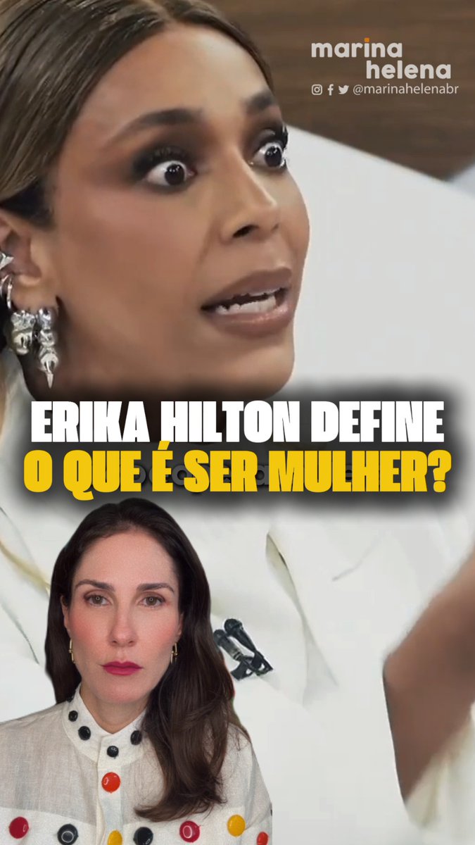 Demolindo o discursinho de Erika Hilton.