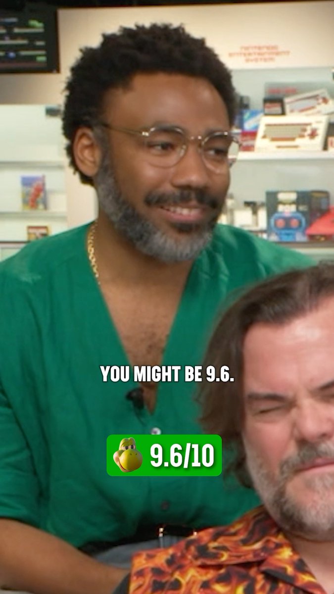 #TheSuperMarioGalaxyMovie star Donald Glover rates his cast members' Yoshi impressions.