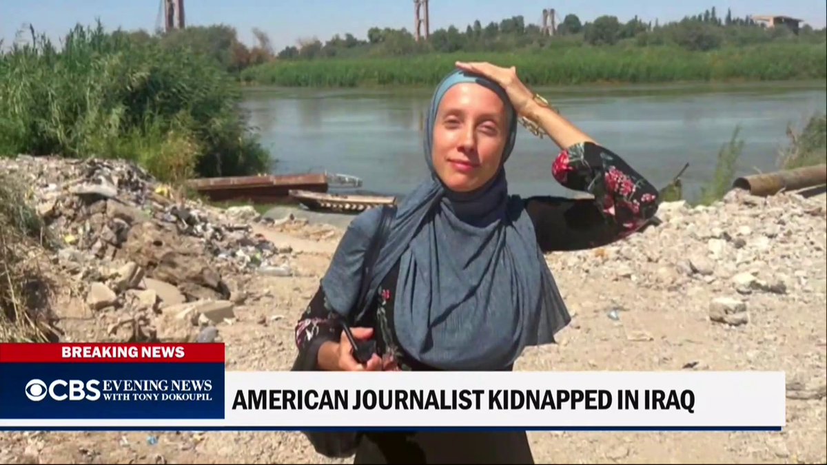 American journalist Shelly Kittleson was kidnapped in Baghdad on Tuesday, according to two sources familiar with the matter as well as an Iraqi official.