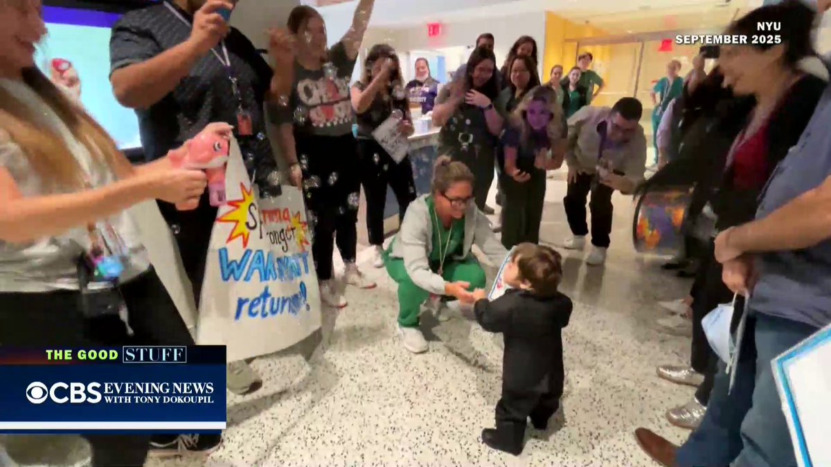 Born with a rare heart defect, Wyatt Lopez was about a year old when he checked into the hospital. It took almost a whole year before he checked back out — with a tuxedo, a little parade and a brand new heart.