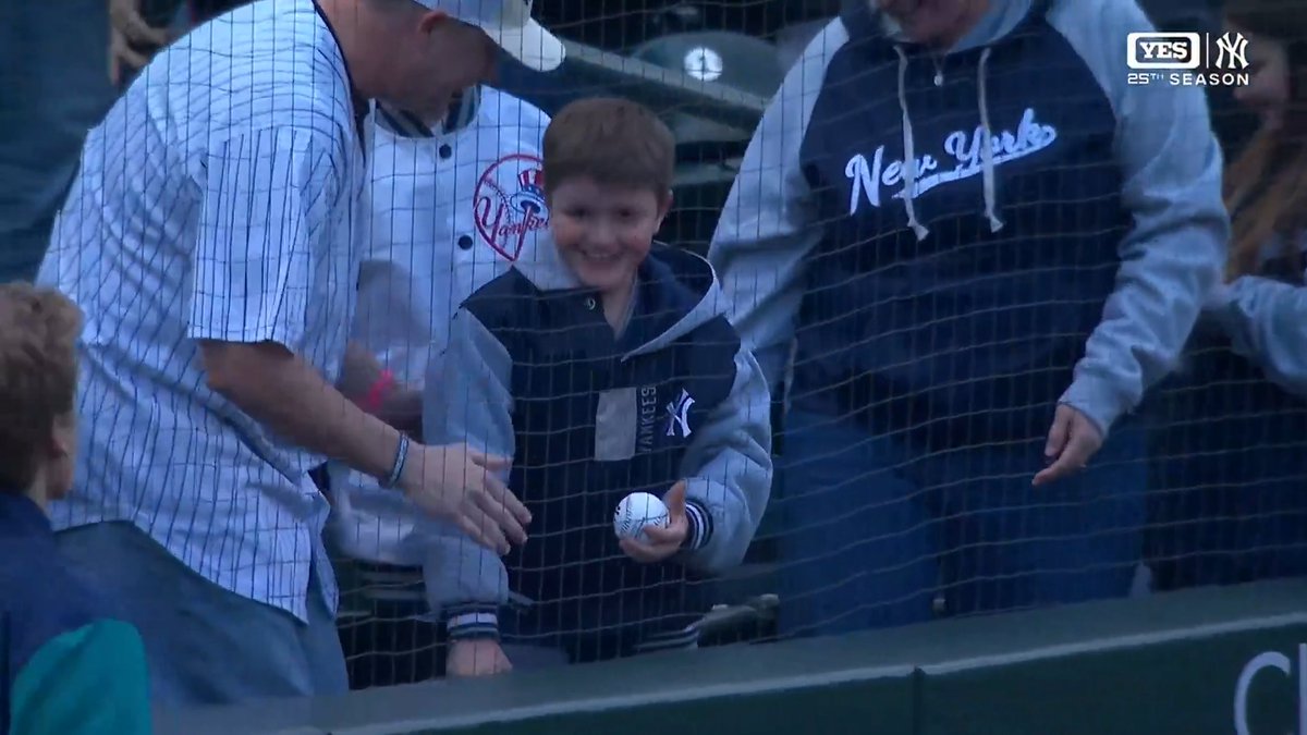 Pure joy. Courtesy of Max Fried #YANKSonYES