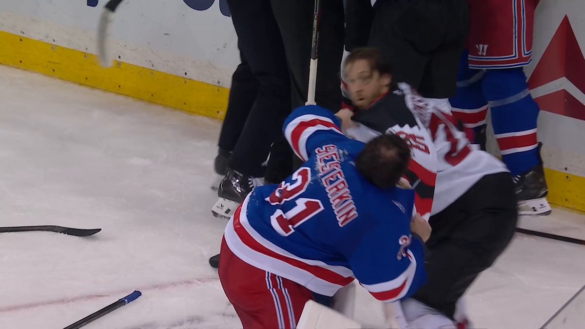 ANOTHER GOALIE FIGHT!!!