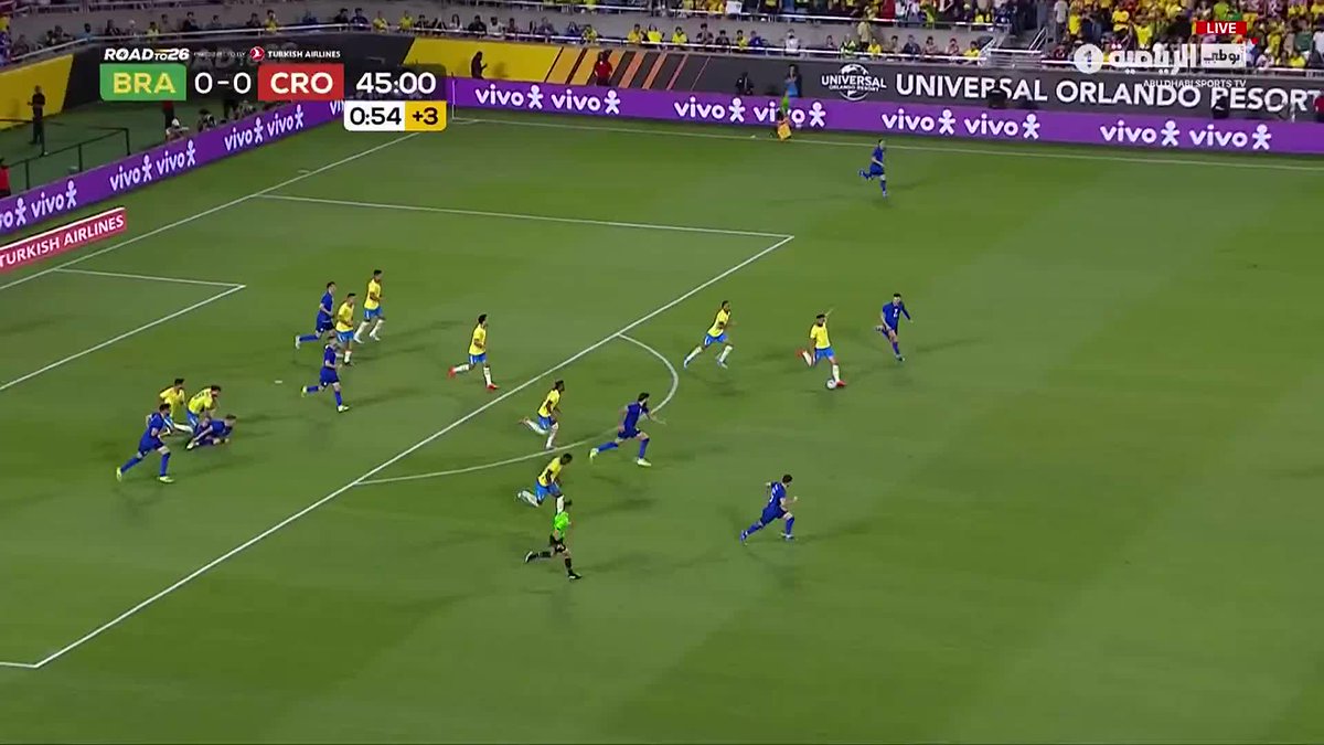 البرازيل تحسمها بثلاثية مقابل هدف أداء ممتع ولمسات سامبا أمام كرواتيا ⚽️✨ البرازيل 3️⃣ – 1️⃣ كرواتيا ▶️ شاهد ملخص المباراة #البرازيل_كرواتيا | 📺 #أبوظبي_الرياضية 1️⃣