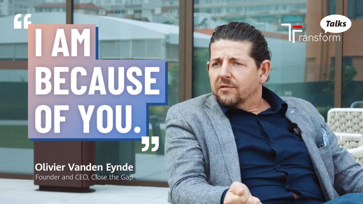 Olivier Vanden Eynde, CEO of Close the Gap, believes digital access starts with people, not hardware. He discusses unlocking human potential through the philosophy of Ubuntu, and shares DigiTruck's progress in Kenya in a Huawei Transform Talks interview from MWC 2026.