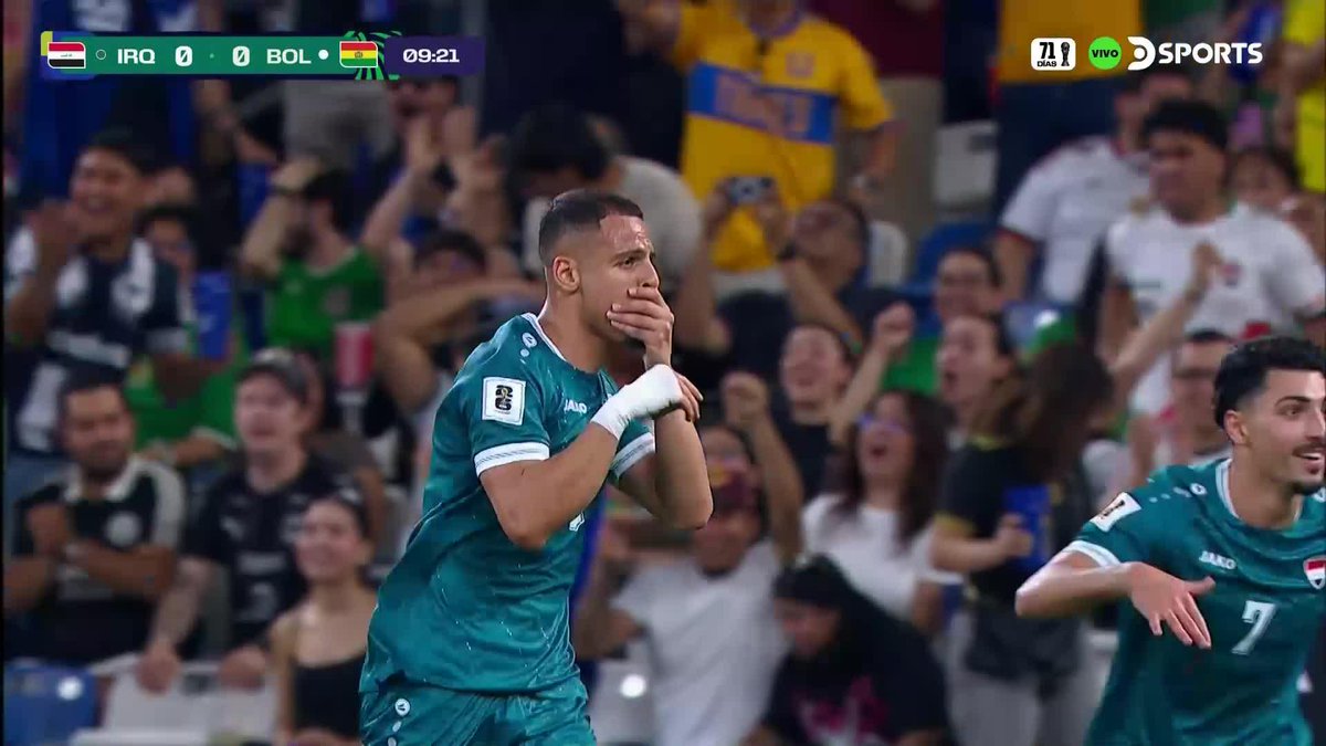 🏆🇧🇴🇮🇶 IRAK LE GANA A BOLIVIA EN EL ÚLTIMO REPECHAJE EN 10 MINUTOS.