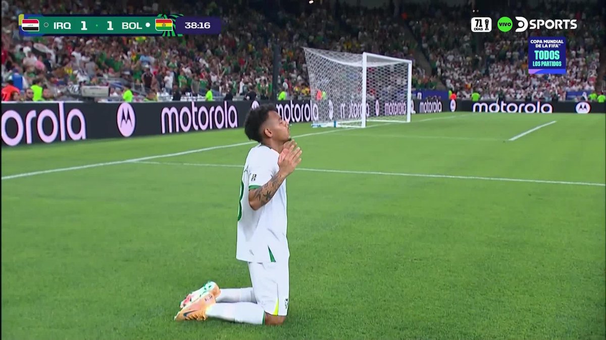 🤯🇧🇴 GRAN GOL DE MOISÉS PANIAGUA PARA QUE BOLIVIA EMPATE EL REPECHAJE. Otra vez el pibe de 18 años. 🔥