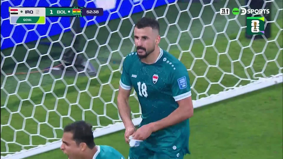 Irak elimino a Bolivia y entro al mundial No habian festejado un 2 goles asi desde el atentado a las torres gemelas