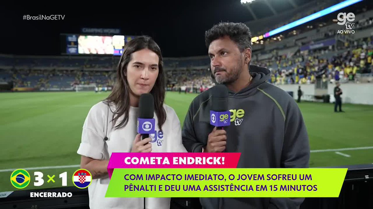“Bremer e Léo Pereira encaminharam muito bem as vagas (para a Copa), entregaram o que precisavam entregar. Danilo também encaminhou muito bem. Também não consigo imaginar a lista final sem Paquetá e Bruno Guimarães.” 🎙️ Cahê Mota. 🎥 GE TV | ge