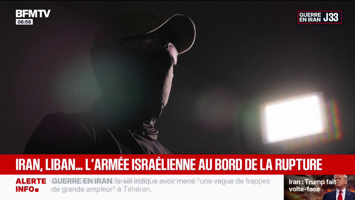 Guerre au Moyen-Orient: l'armée israélienne au bord de la rupture ➡️ Un soldat de Tsahal témoigne auprès de BFMTV