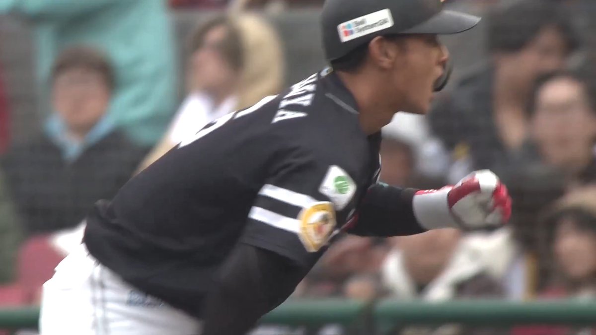 初球打ち‼️逆方向へ技ありの一打✨ 福岡ソフトバンク 今宮健太 選手の2点タイムリーヒット👏 👇ライブ配信はこちら