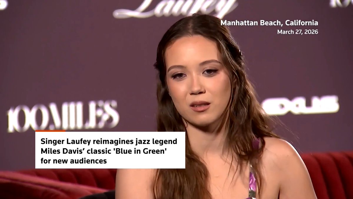 Icelandic-Chinese jazz singer-songwriter Laufey reimagined ‘Blue in Green,’ the iconic composition by jazz legend Miles Davis, as part of celebrations marking the centennial of the trumpeter and composer