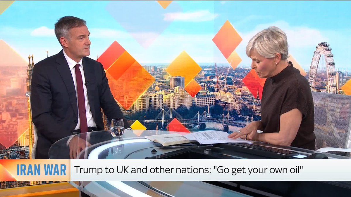 🗣️ 'What will the govt do if Trump pulls out of the Iran war and the Strait of Hormuz remains shut?' - Anna Jones 🗣️ 'Let's see what happens, we hear a lot of rhetoric from the president on social media.' - Business and Trade Sec Peter Kyle