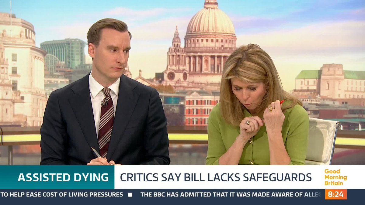 Dame Esther Rantzen has claimed that most people in Britain “want and need” the assisted dying bill and has spent the last few years campaigning for the bill. She tells @paulbrandITV and Kate Garraway that the bill is 'about choice.'