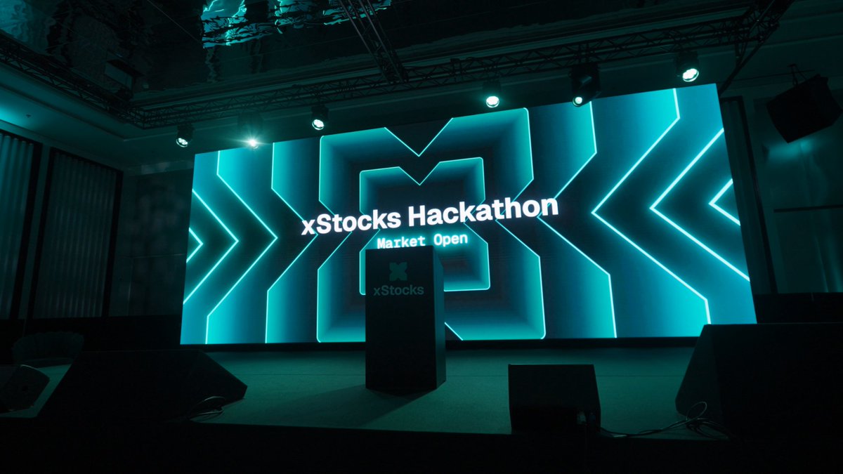 Three days to build the future of finance at the first xStocks Hackathon. One down, two to go.