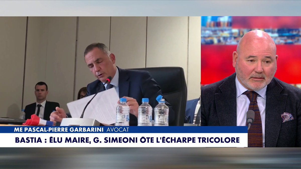 Maître Pascal-Pierre Gabarini, avocat, sur le maire de Bastia Gilles Simeoni qui a ôté l’écharpe tricolore après l’avoir reçue : «Il ne faut pas mordre la main de celui qui te donne à manger», dans #HDPros Toute l'info est à retrouver sur
