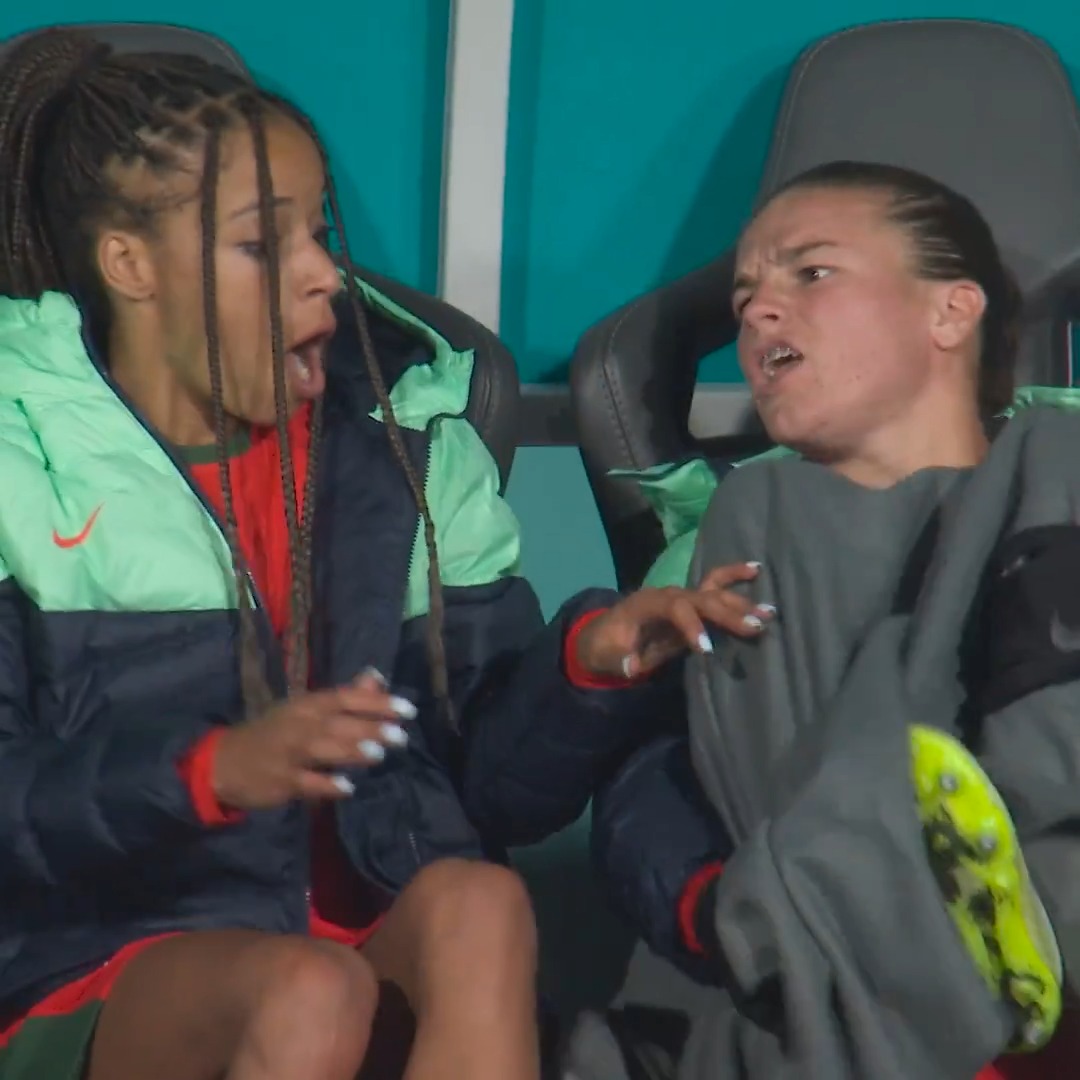 Never forget this moment from Jessica Silva! 🫣😆 Portugal | #FIFAWWC
