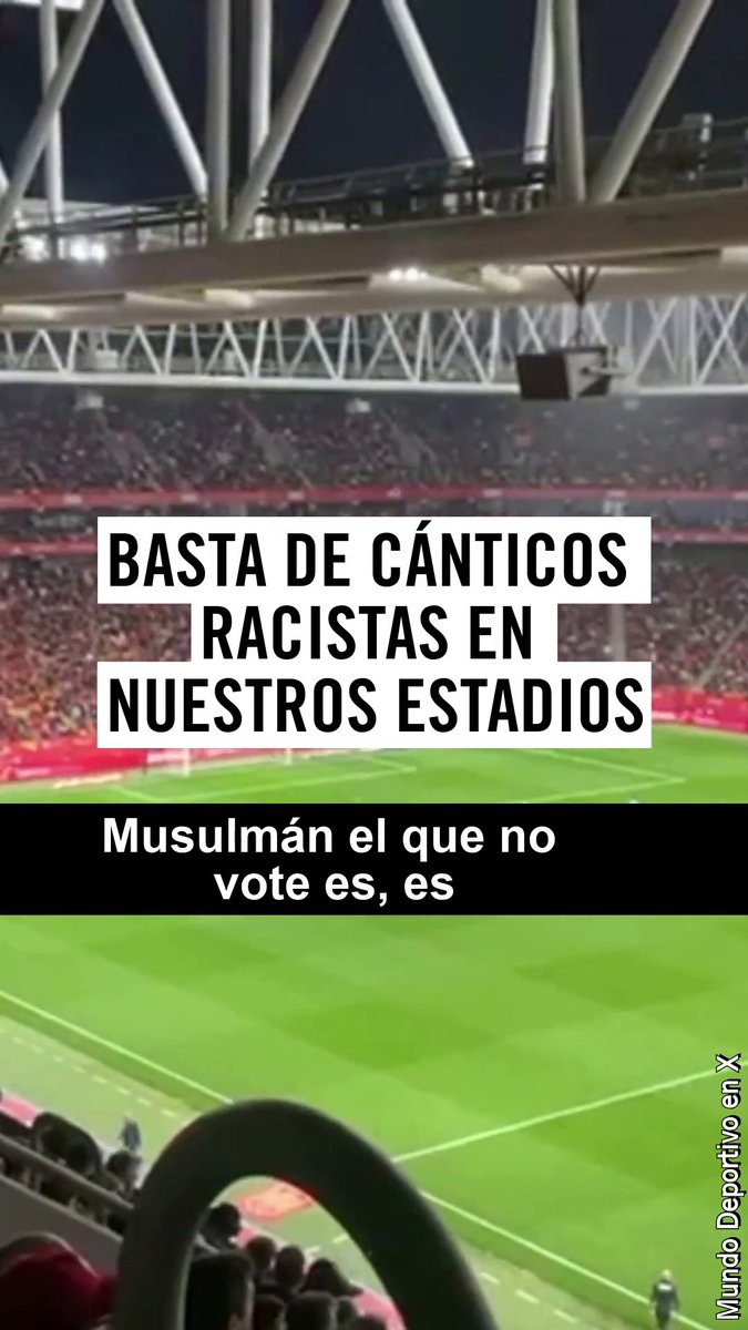 Vergüenza absoluta al escuchar los cánticos racistas de ayer en el RCDE Stadium, en Cornellá. Esto no debería tener cabida ni en el fútbol ni en la sociedad. ❌ No es la primera vez. Algo falla cuando los comportamientos racistas en los estadios españoles persisten temporada tras temporada. ⚠️ Tampoco es cosa de “unos pocos”. Es la clara manifestación de un problema social mucho más amplio. 👉 En Amnistía Internacional llevamos demasiado tiempo denunciando que los incidentes racistas en el fútbol español no solo vulneran los derechos de quienes los sufren. También representan un abandono por parte de las autoridades y las instituciones deportivas de las funciones que les corresponden.
