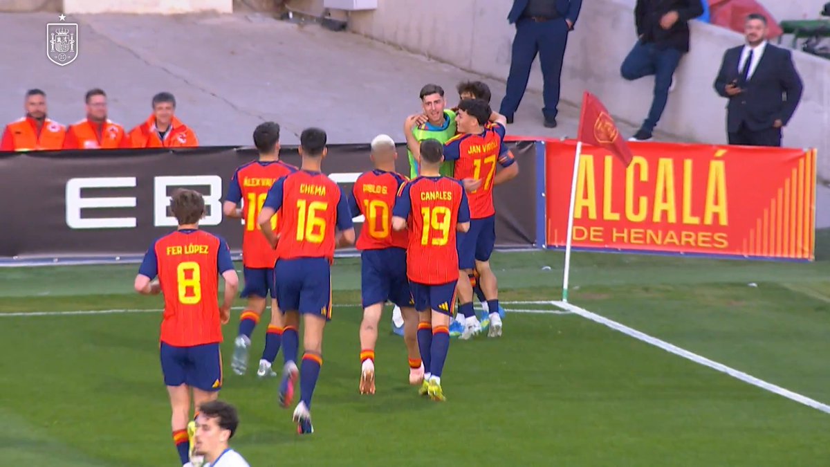 📹 𝗥𝗘𝗦𝗨𝗠𝗘𝗡 | #U21EURO 🇪🇸 España | 2-0 | Fed. Kosovo 🇽🇰 ⚽ 1-0 | Gonzalo (71') ⚽ 2-0 | Pablo García (90+4) CRÓNICA: #NuestraBase | #SUB21