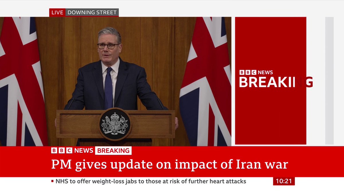 "It is increasingly clear that as the world continues down this volatile path, our long-term national interest requires closer partnership with our allies in Europe and with the European Union," PM Keir Starmer says Follow live: