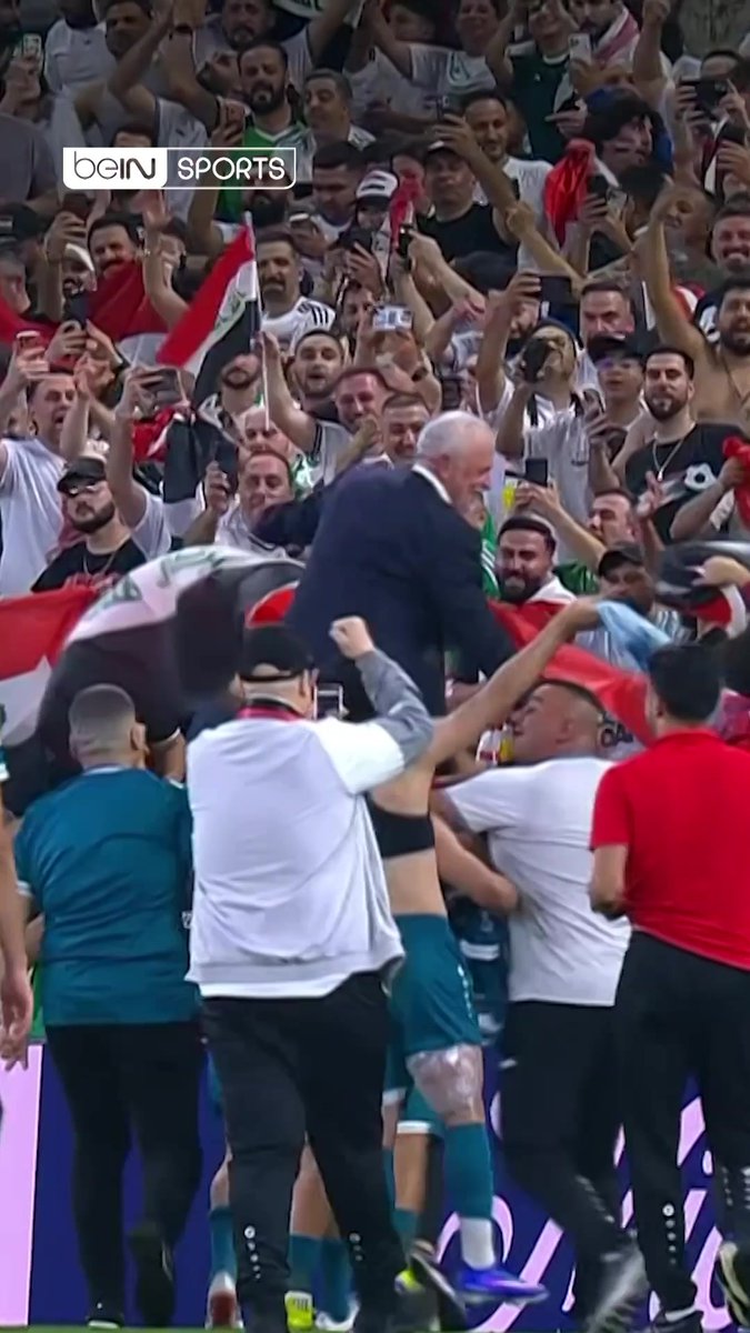 🇮🇶👏 لحظة تاريخية فارقة فرحة لا تُوصف… ودموع تجسد حلماً طال انتظاره #كأس_العالم2026 | #تصفيات_كاس_العالم2026 | #العراق #WCQ2026 | #FIFAWorldCup2026
