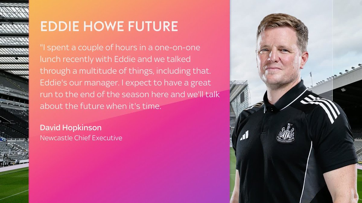''Newcastle are below where they should be with the squad they have'' Analysis on Eddie Howe's future with Newcastle performing 'below' ownership expectations ⤵️