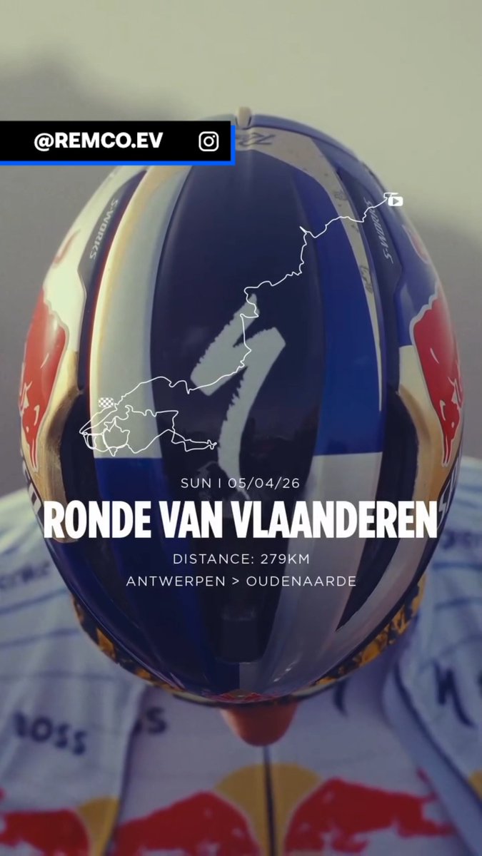 🚨🚨🚨 ¡NOTICIÓN! EVENEPOEL ESTARÁ EN EL TOUR DE FLANDES 👉 Lo que empezó siendo un rumor ha acabado convirtiéndose en una realidad: Remco disputará su primera Ronde van Vlaanderen, que verás en Eurosport y HBO Max España #RVV26