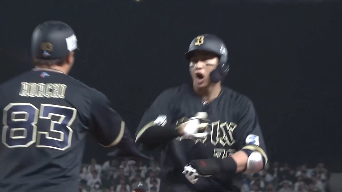 拮抗した試合展開を動かす!🔥 オリックス 廣岡大志 選手の先制タイムリーヒット!👏 👇ライブ配信はこちら