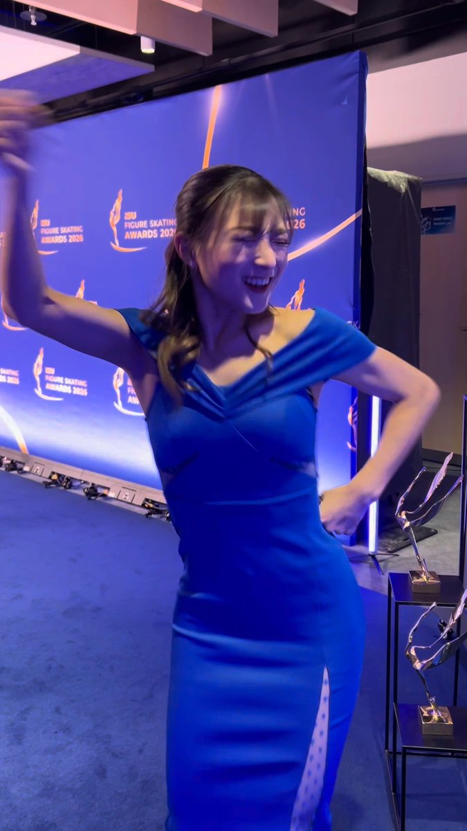 Season = DONE ✅ So we asked the athletes to show us their best dance moves 💃🕺 …and they did not disappoint 😮‍🔥 Which one is your favorite? #WorldFigure #FigureSkating #ISUFigureSkatingAwards