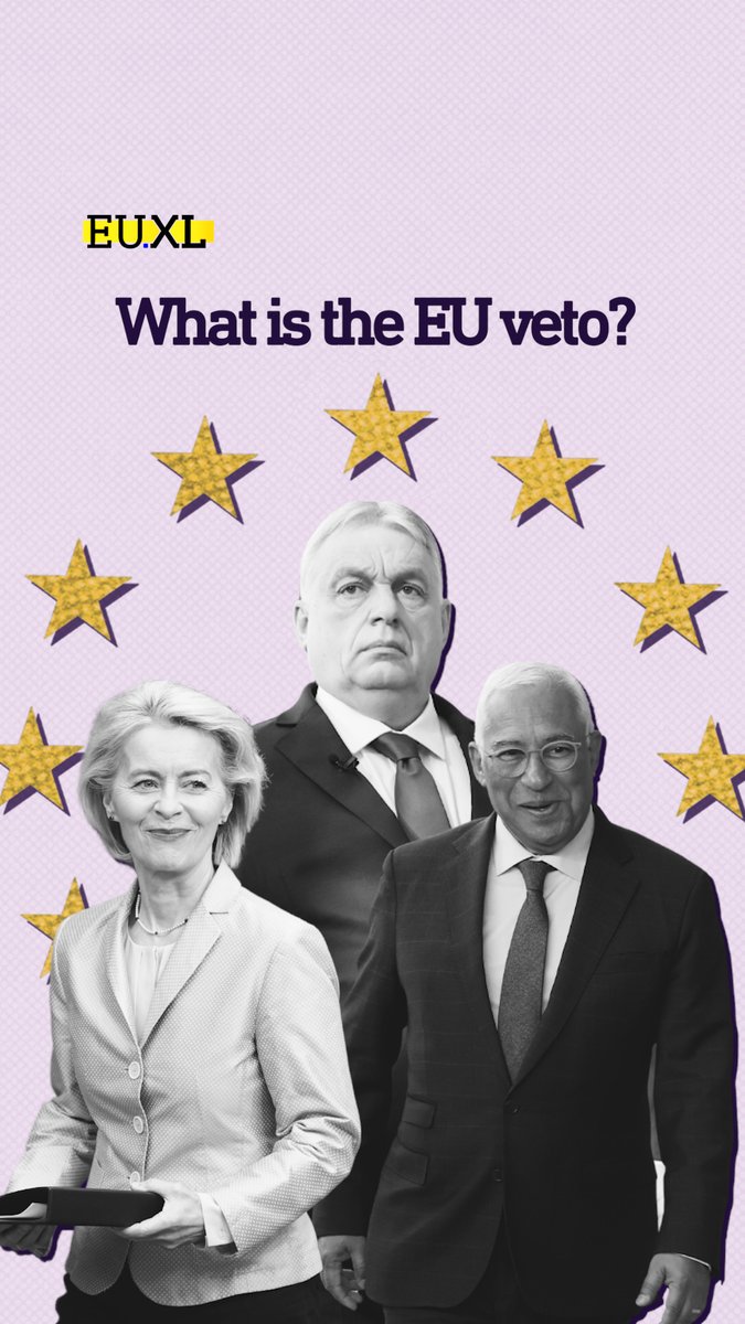The veto: designed to protect national sovereignty. But what happens when it becomes a power move against the entire EU? 🇪🇺 Watch 👇 #EUXL