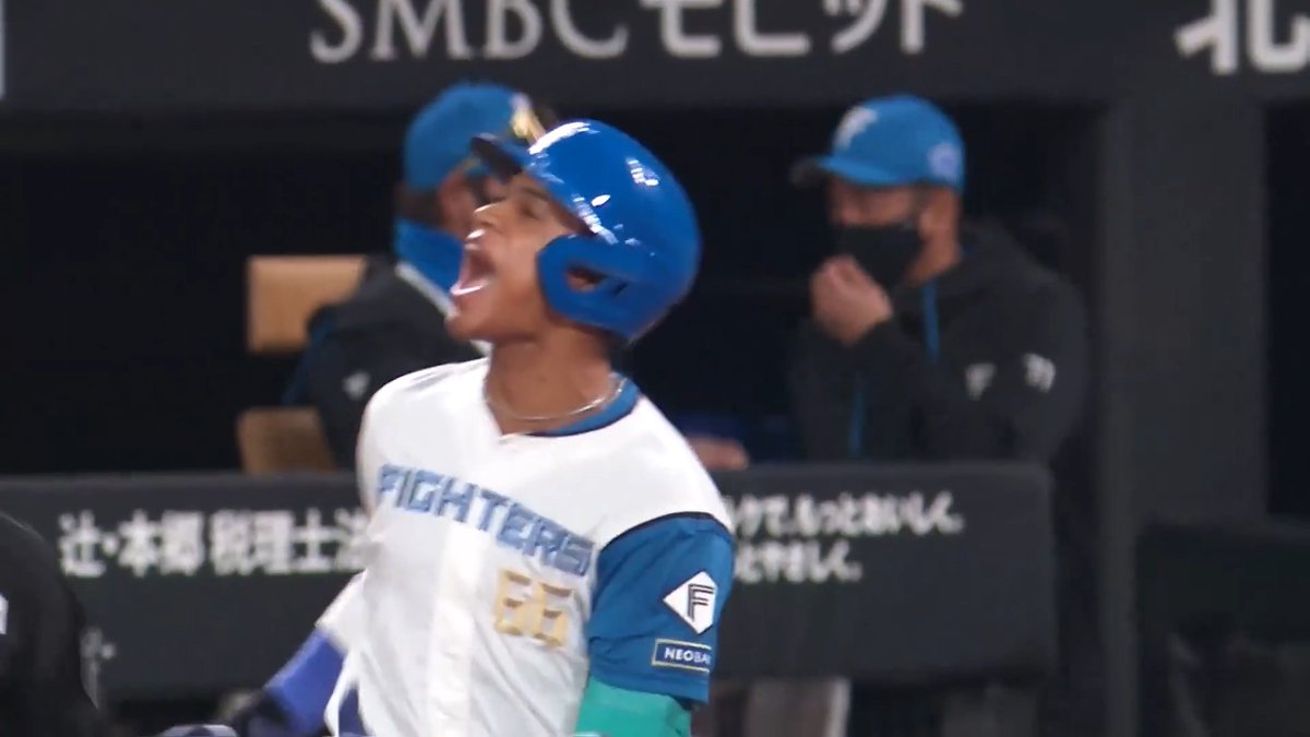 北海道日本ハム 万波中正 選手の今シーズン第3号2ランホームランで2点差に迫る！🔥 👇ライブ配信はこちら