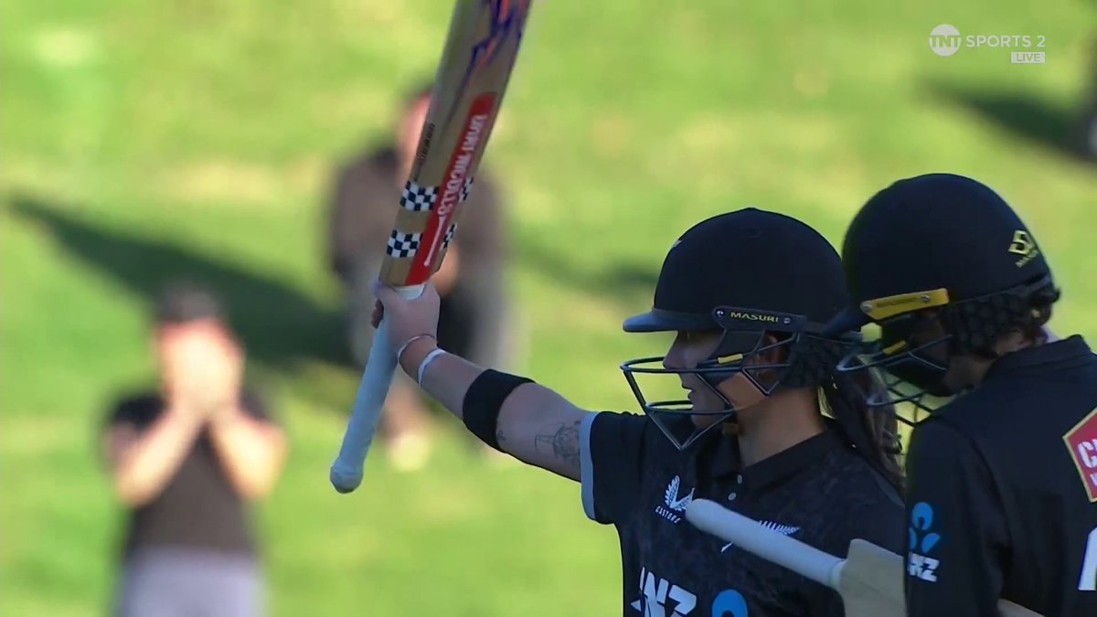 HISTORY MAKERS 💥 New Zealand's Amelia Kerr hit a stunning 179 not out off 139 balls as the White Ferns chased down 346 against South Africa in the highest successful run chase in women's one-day international history 💪 📺 Stream with TNT Sports on HBO Max
