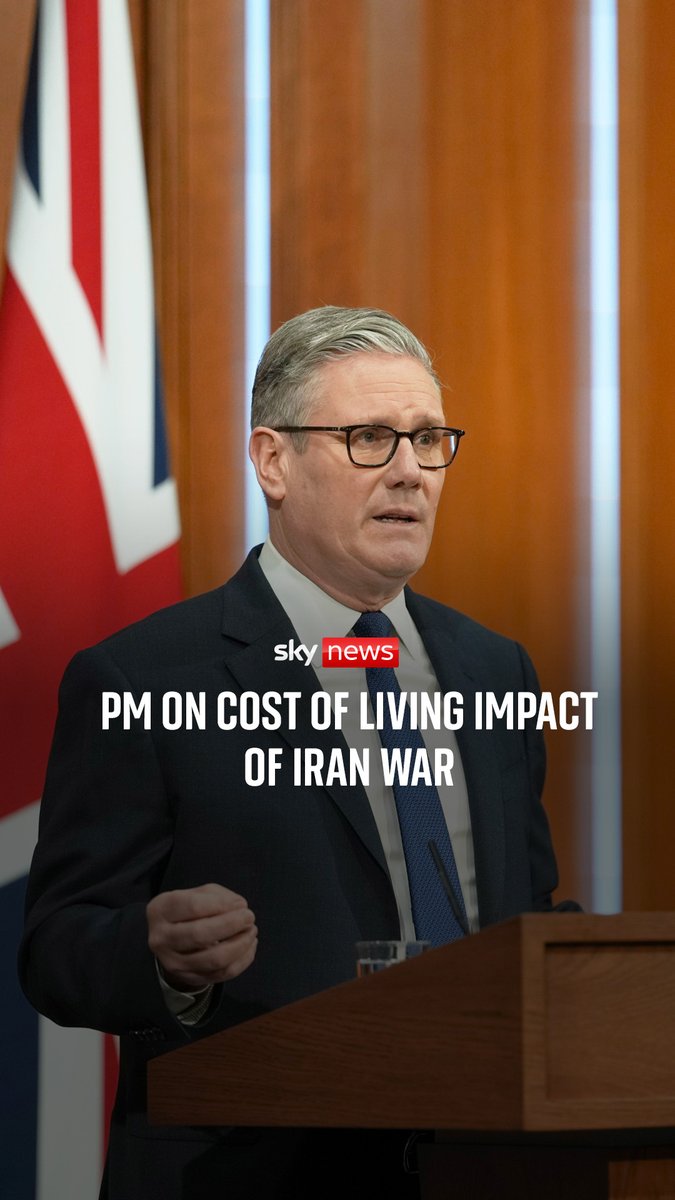 Sir Keir Starmer says 'the most effective way' to reduce the cost of living is for de-escalation in the Middle East and the reopening of the Strait of Hormuz. Iran latest: