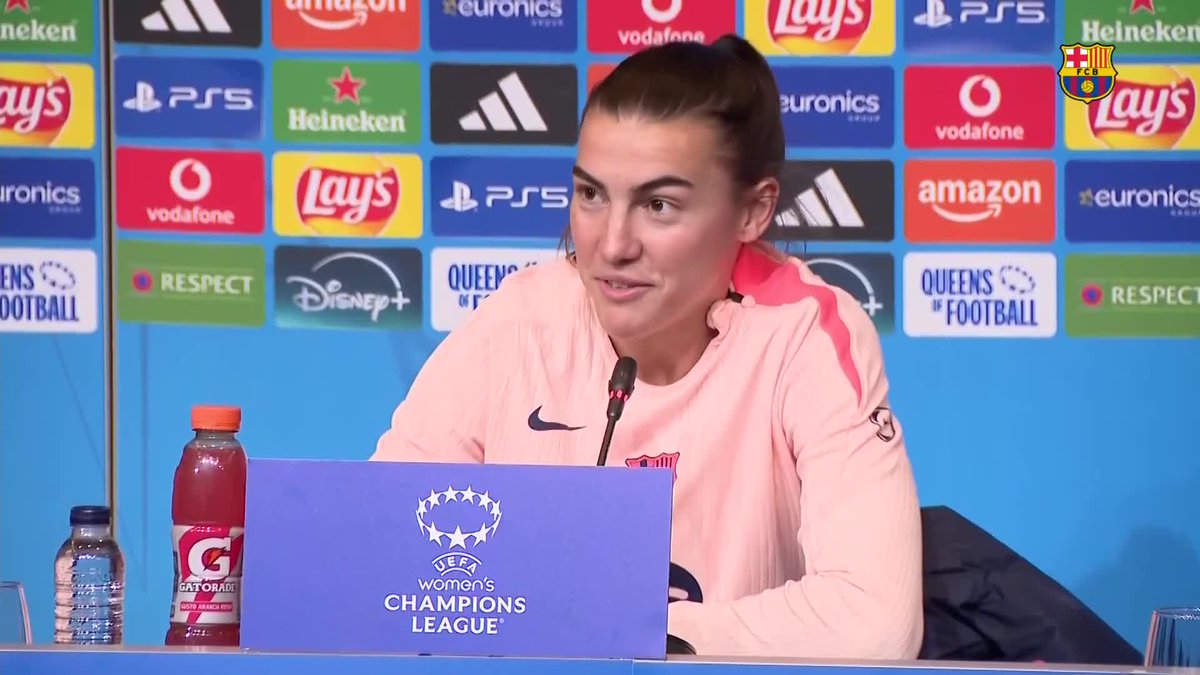 🎙 Patri, sobre tornar a l’Spotify Camp Nou: ❝Tornar a l’Spotify Camp Nou és molt il·lusionant. Tant per a les que no ho han viscut com per a les que sí, crec que serà un dia històric.❞