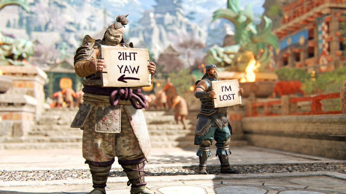 Daubeny is up to his old tricks, but this time he's turning things around. Heathmoor looks different, and not in the way you expected! 😉 Play For Honor’s Mirror Mode from April 1 at 6:00 AM PT until April 2 at 6:00 AM PT.