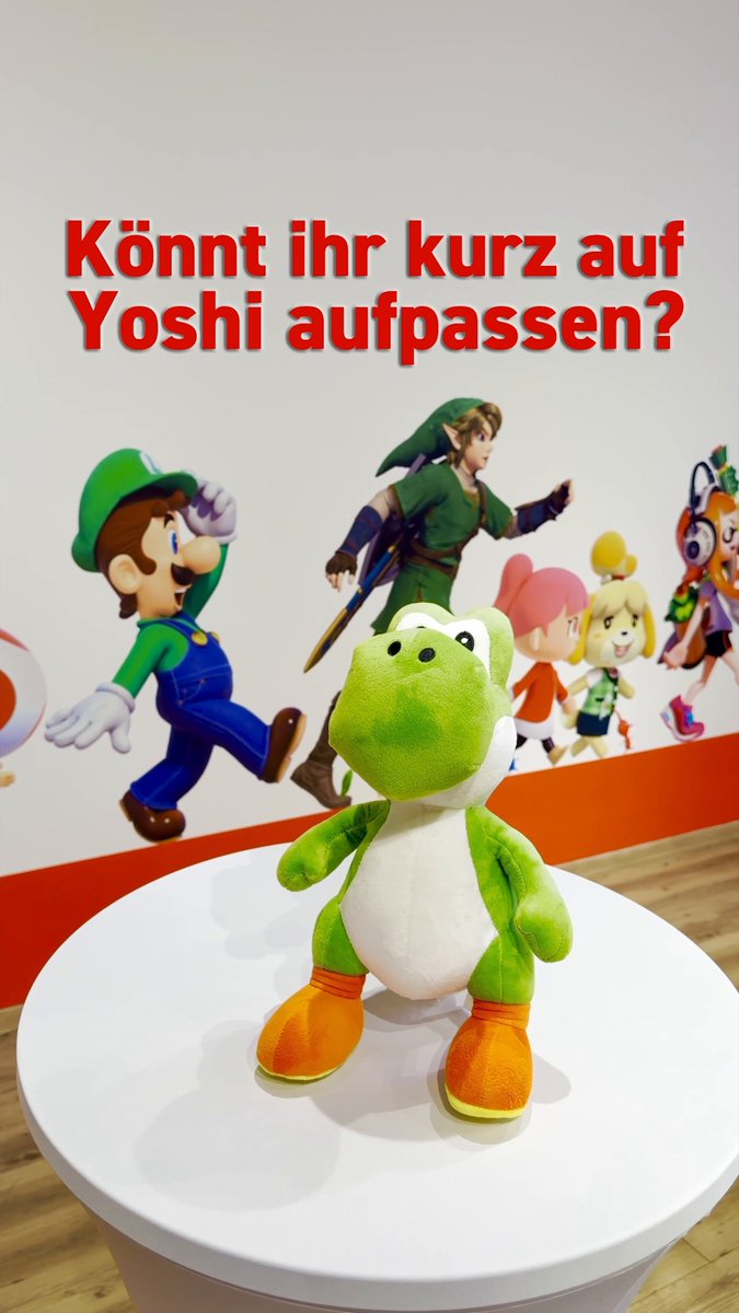 Könnt ihr kurz auf #Yoshi aufpassen?
