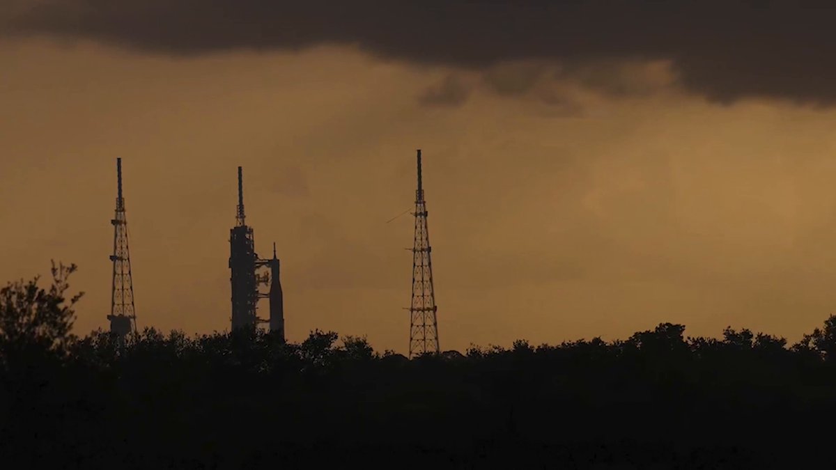 The fueling process for the Artemis II rocket has picked up speed. The rocket is now more quickly filling with liquid oxygen and liquid hydrogen. When the core stage is completely full, it will contain 196,000 gallons of liquid oxygen and 537,000 gallons of liquid hydrogen.