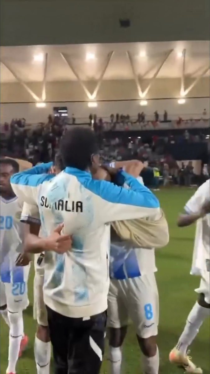 What it means for Somalia. On to the next round of the AFCON 2027 Qualifiers. 🇸🇴💙 🎥 Somali Football Federation