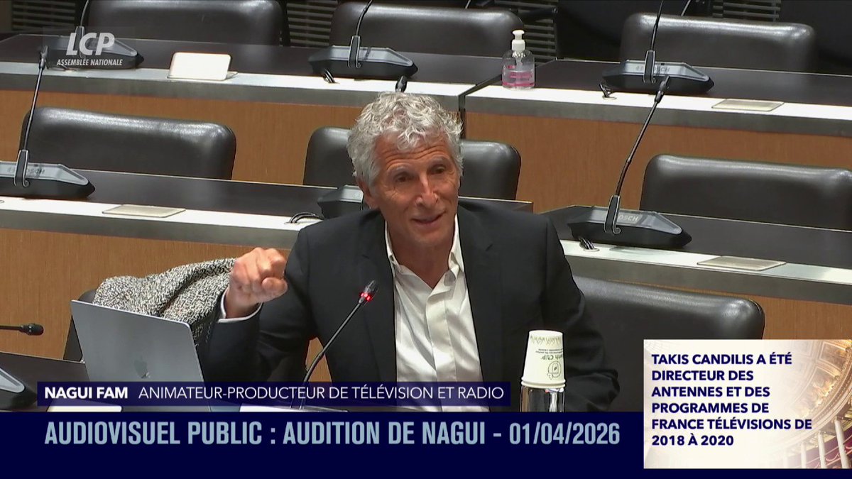 "Les audiences de Patrick #Sebastien étaient globalement peut-être bonnes", admet Nagui, "mais sur la cible des moins de 50 ans, nous faisions 3 à 4 fois plus". #DirectAN