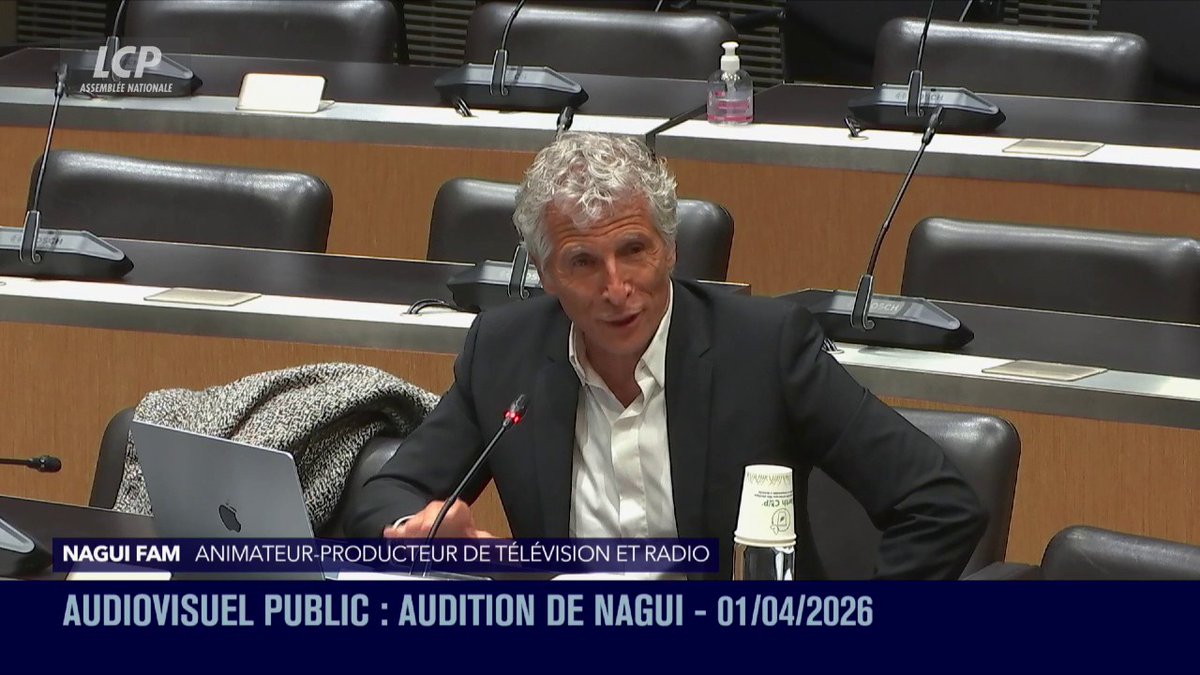 🇫🇷 FLASH | Séance tendue à l'Assemblée nationale entre Nagui et le député Charles Alloncle en commission parlementaire : « Je ne sais pas à quoi vous vous attendiez, Monsieur Alloncle, en me jetant en pâture de la sorte, sans aucune preuve. »