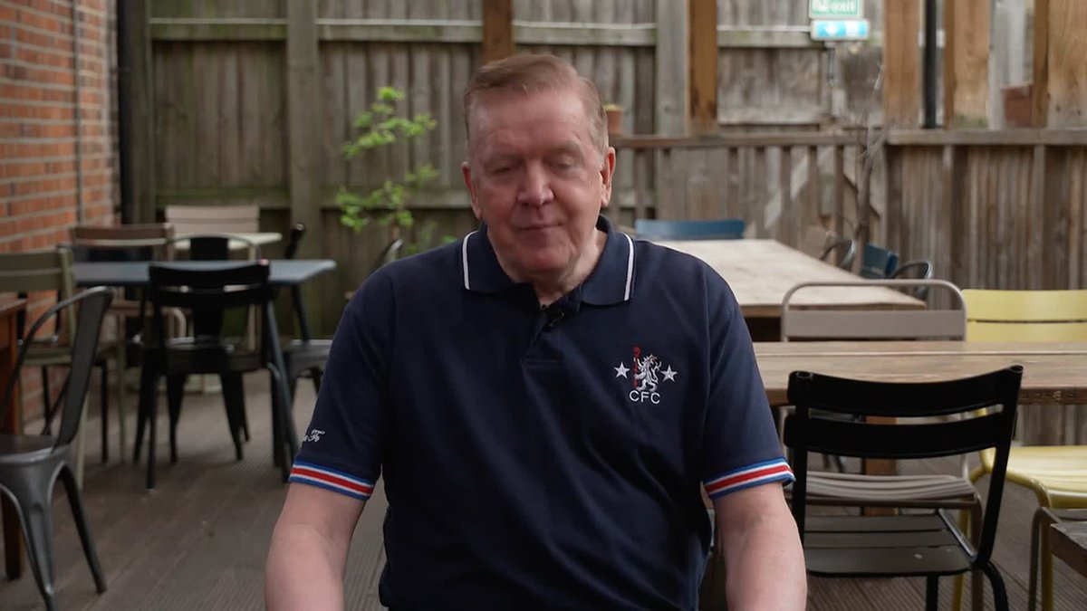 Chelsea season ticket holder Paul and Port Vale fan Lee, on their grandfather's previously playing for Port Vale the last time they played Chelsea, nearly 100 years ago 🤝