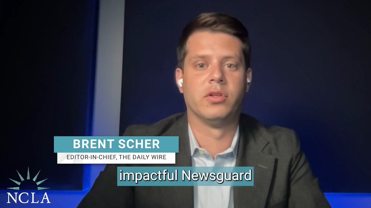 📢 NCLA secured a HISTORIC SETTLEMENT today in its lawsuit against the State Department’s funding of censorship tools targeting American media. In this clip, Daily Wire Daily Wire Editor-in-Chief Brent Scher Brent Scher explains how news rating systems were used to cut off ad revenue to outlets like The Daily Wire. New Civil Liberties Alliance's Margot Cleveland Margot Cleveland and Zhonette Brown discuss.