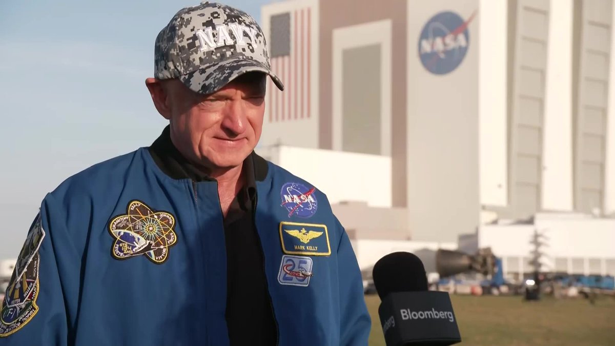 Senator Mark Kelly of Arizona, a former astronaut, talks about the Artemis II mission and calls it inspiring. He says he wants to see the US beat China to the moon