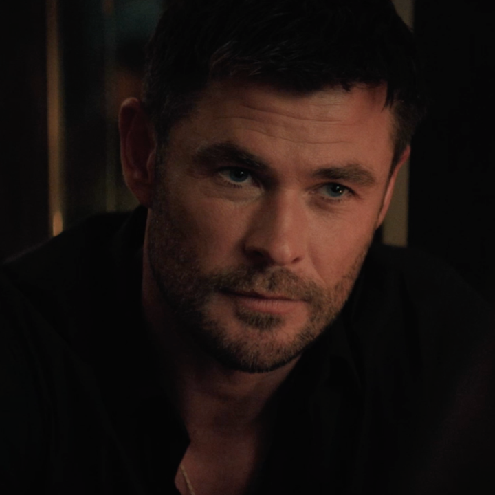 Read him like a book. Crime 101, streaming now.