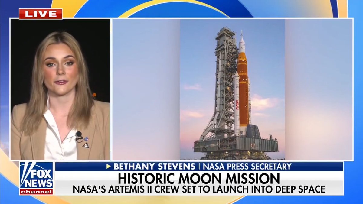 NASA press secretary Bethany Stevens discusses the historic Artemis II mission, the first crewed flight around the moon in more than 50 years.