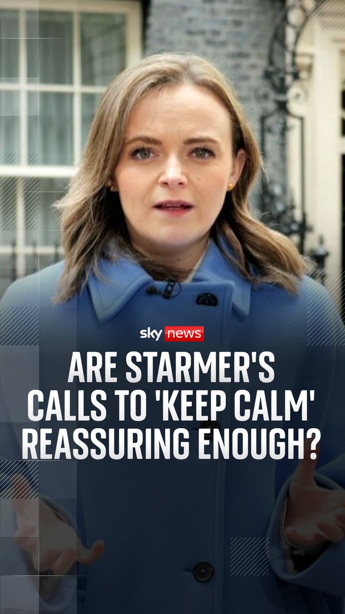 Are the prime minister's words enough to reassure Brits? Sky's Lucy McDaid asked Sir Keir Starmer, "should people at home be looking at changing their behaviours" amid concerns over petrol and diesel supplies given the war in Iran. Live updates: