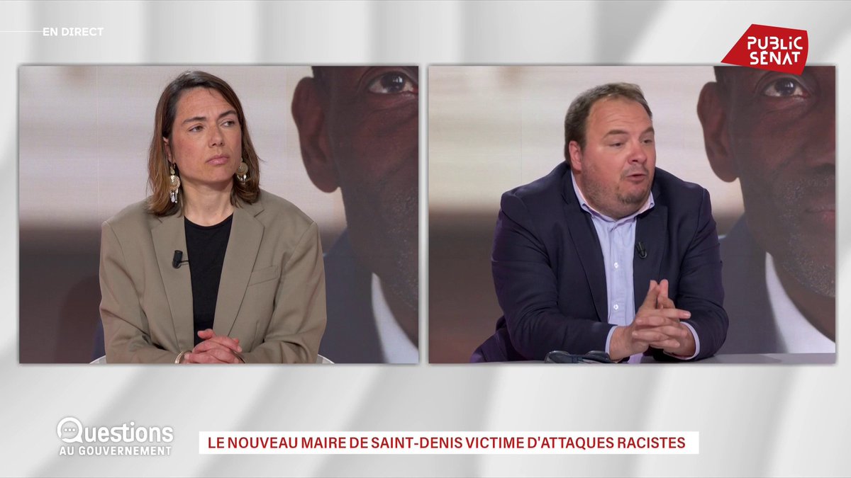 Propos racistes visant Bally Bagayoko : "Moi ça fait 10 ans que je suis élu de quartiers populaires, personne ne m'a jamais accusé d'être proche de narcotrafiquants. On le fait sur Bally parce qu'il est racisé. Il faut que l'Etat soit ferme et condamne CNews." Fabien Gay #QAG